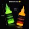 10 Bright Colors Acrylic Glow in The Dark Paint, Liquid Luminous Paint, Neon Paints Glow in Dark for Painting, Halloween Decoration, DIY Crafts, 20 ml Each